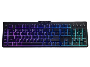 EVGA Z12 RGB Wired Gaming Keyboard RGB Backlit LED 5 Programmable Macro Keys - Picture 1 of 7
