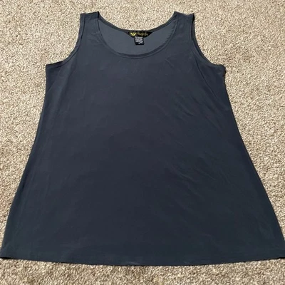 Camiseta sin mangas gris Valentina para mujer talla S Foto 1 de 3