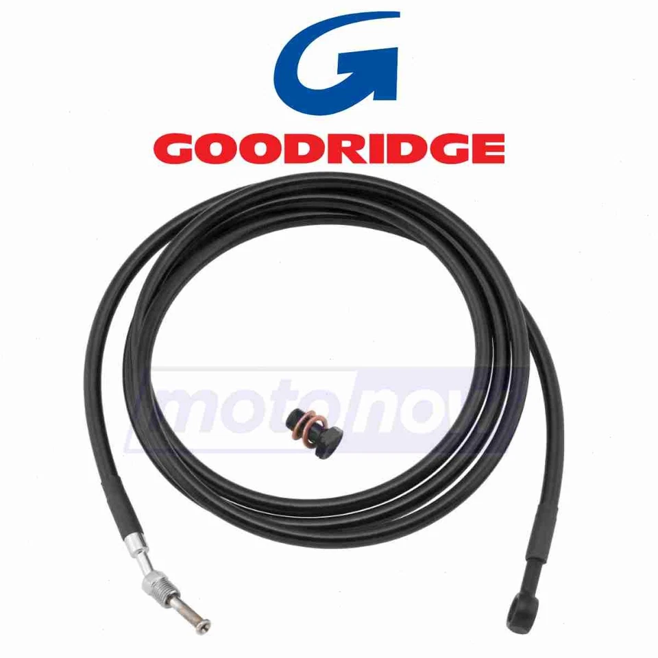 Goodridge Stainless Steel Braided Hydraulic Clutch Line Kit for 2015-2016 dt Foto 1 de 4
