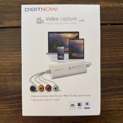 DigitNow Video Capture USB Video Converter VHS To Digital - Image 1 of 4