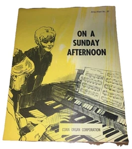 Vintage On A Sunday Afternoon @1967 Conn Organ Corporation Noten - Bild 1 von 3