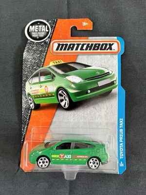 Matchbox Toyota Prius Taxi 2015 Green 9/125 Excellent Condition - Image 1 of 2