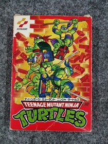 KONAMI Teenage Mutant Ninja Turtles Famicom game