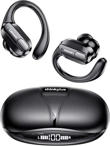 Lenovo Thinkplus XT80 Bluetooth 5.3 TWS Earphones Wireless Headphones with Mic, - Photo 1 sur 9
