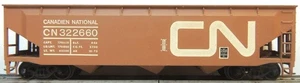 MDC CANADIAN NATIONAL 40' HOPPER CAR KD'S CAR # 322660 - Picture 1 of 2