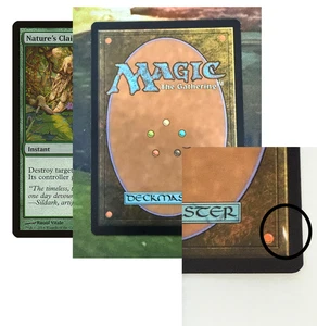 MTG Conspiracy CNS Nature's Claim MIssing Color MISPRINT - Picture 1 of 1