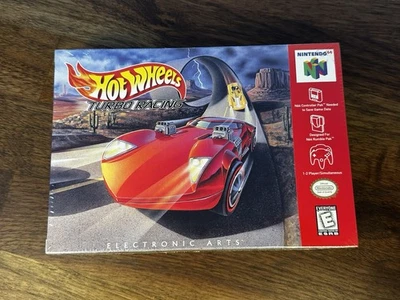 Hot Wheels: Turbo Racing (Nintendo 64, 1999) N64 Brand New Factory Sealed - Image 1 of 4