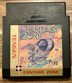 Fantasy Zone Nintendo Nes Cleaned & Tested Authentic