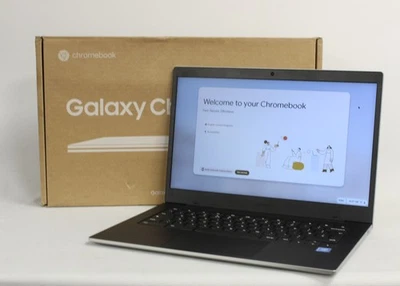 Samsung Galaxy Chromebook Go 64GB SSD 4GB RAM Chrome OS (B+)  - Image 1 of 4