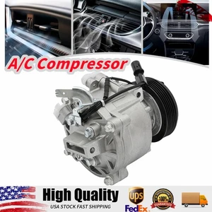 For 2014-2015 Mitsubishi Outlander Sport Air Conditioner Compressor W/ Clutch US - Picture 1 of 13