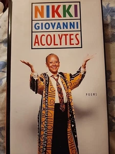 NIKKI GIOVANNI RARE SIGNED INSCRIBED 2007 1ST/1ST Book VA Tech Shooting ACOLYTES - Picture 1 of 24