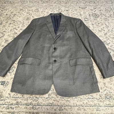 Greg Norman Tasso Elba Hombres 44R Abrigo Deportivo Blazer Chaqueta Dos Botones Forrado Foto 1 de 4