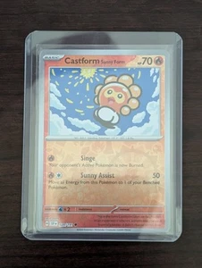 Pokemon TCG: Castform Sunny Form 020/191 Sv08: Surging Sparks Reverse Holo - Picture 1 of 2