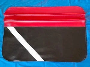 Hot Rod Fender Cover, Red and Black - Picture 1 of 8