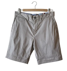 Tommy Hilfiger Shorts Mens 30 Flat Front Chino Gray Casual - Picture 1 of 7