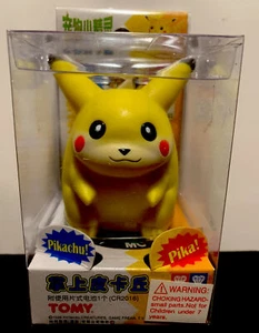 1998 POKEMON ELECTRONIC PIKACHU FIGURE NUOVO NINTENDO TOMY CASE NUOVO VINTAGE 😎 - Foto 1 di 8
