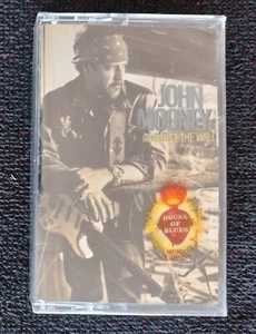 JOHN MOONEY " AGAINST THE WALL " CASSETTE 1997 USA UNOPENED - Picture 1 of 3