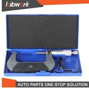 Labwork Precision Outside Micrometer 2-3" 0.0001" High Precision Carbide Tipped - Picture 1 of 12