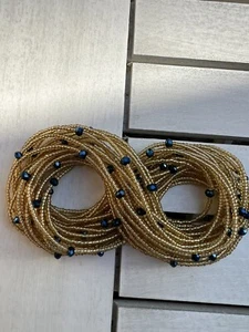 2 PCS Waist Beads for Weight Loss Bikini Jewelries Safe Chains Vas. - Picture 1 of 9