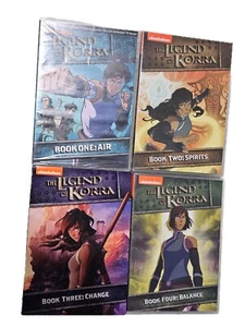 The Legend of Korra Dvds Book 1-4 (2012-14) Nickelodeon 2-Disc Sets New Sealed - Picture 1 of 11