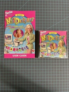 CD-ROM vintage 1998 Barbie Software para niñas actividad diseñador de uñas - Imagen 1 de 9