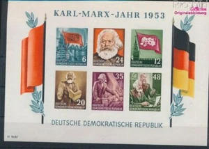 DDR (RDA) Bloque 8b nuevo con goma original 1953 Karl Marx (10128043 - Imagen 1 de 1