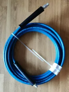 Suttner America 1/4" x 25' Blue Carpet Cleaning Solution Hose 3,000 PSI 25ft - Picture 1 of 5
