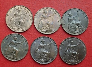 Victoria Old Head Farthing 1895 bis 1901 - Datum oder Note wählbar - Bild 1 von 43