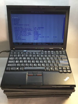 Lot of 5 Lenovo ThinkPad X201 12" Laptops i5 M540 -Boot/Engraved Lid *READ* -MZ - Image 1 of 4
