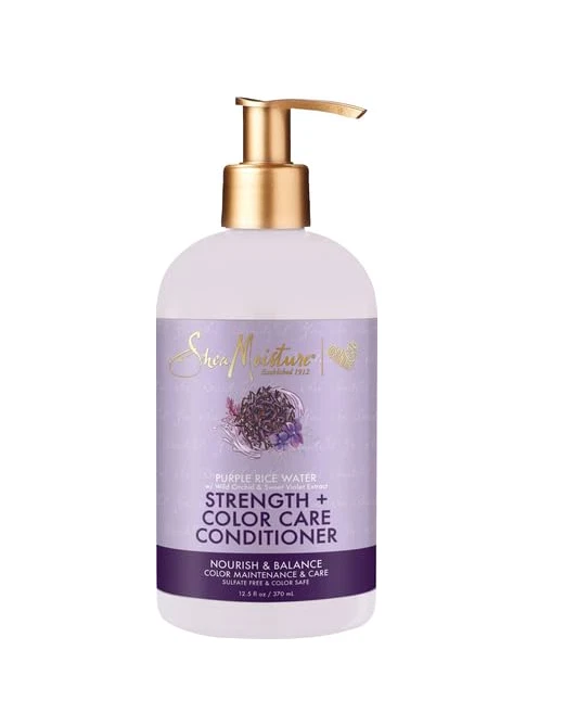 2 Shea Moisture Purple Rice Water Strength Color Care Conditioner 12oz Each