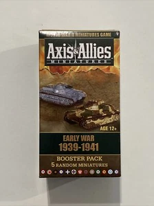 Axis & Allies Miniatures Early War 1939-41 Booster Pack WOTC Gale Force Nine Nuovo - Foto 1 di 2