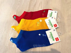 Nintendo Pikmin ankle socks 3 types set red blue yellow Nintendo Store only New