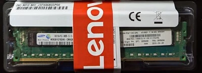 IBM-Lenovo 8GB DDR3 PC3-14900R RDIMM 00D5034 47J0223 00D5040 00D5042 Server Mem - Image 1 of 4