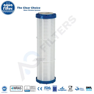 Aquafilter 10" Mehrzweck 50 100 150 Mikron Sedimententfernung Kartuschenfilter - Bild 1 von 2