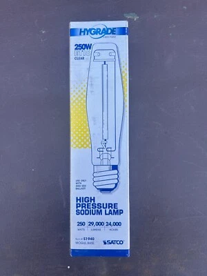 Hygrade LU250 eco 250w HPS High Pressure Sodium Grow Mogul - Image 1 of 3