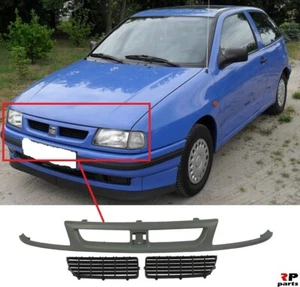 FÜR SEAT IBIZA 93-96 NEU VORDERER SCHEINWERFER VERKLEIDUNG + INNERER NIERENGRILL  - Bild 1 von 2