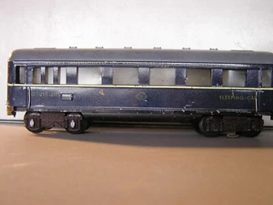 Spur 0 , FLEISCHMANN Nr 411 Schlafwagen mit Innenbeleuchtung - Bild 1 von 6