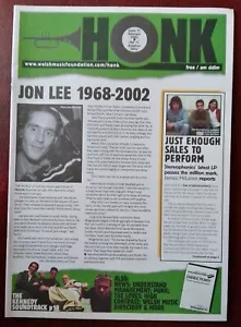 HONK Magazine February 2002 Welsh Music Foundation Jon Lee Feeder Stereophonics - Picture 1 of 2