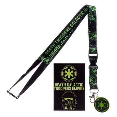 Star Wars Lanyard Death Troopers Galactic Empire ID Badge Holder Rogue One - Image 1 of 4