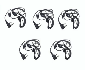 5pcs Ptt Mic Headphone Walkie Talkie Earpiece Baofeng Headset for UV-5R 6R 888S - Picture 1 of 11