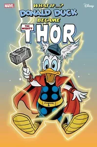 WHAT IF DONALD DUCK BECAME THOR #1 NOTO VARIANT MARVEL COMICS 2024 - Picture 1 of 1