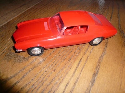 Chevrolet Camaro Rally 1973 deportivo techo rígido concesionario auto promocional - vintage - rojo Foto 1 de 4