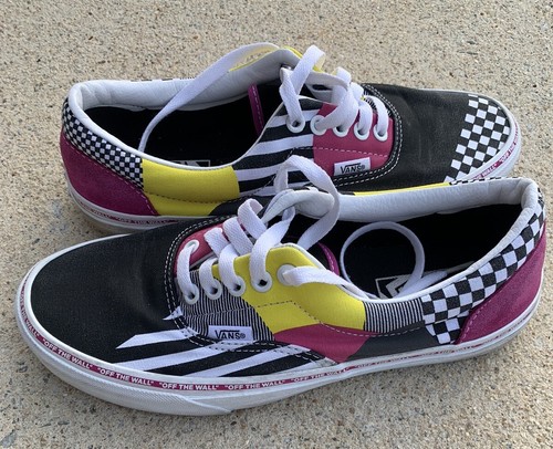 VANS Era DISARRAY a righe controlli scarpe circolari "OFF THE WALL" uomo e donna