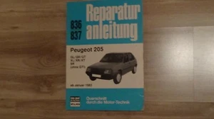 Peugeot 205 Reparaturanleitung Bucheli Band 836 837 - Bild 1 von 1