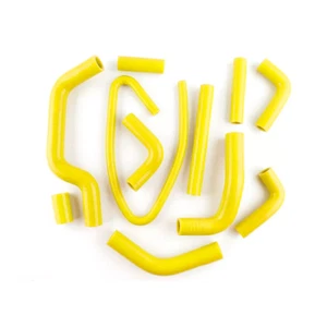 YELLOW Fit DUCATI MONSTER S4 2001-2002 / S4R 2003-2008 04 05 06 07 SILICONE HOSE - Picture 1 of 17