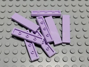 New LEGO Lot of 8 Lavender 1x4 Finishing Tile Pieces - Picture 1 of 1