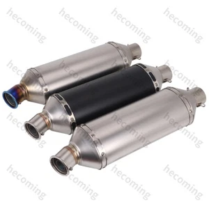 Universal Exhaust 2" Inlet Slip On Muffler Pipe 51mm DB Killer 3 Colors Choose - Imagen 1 de 7