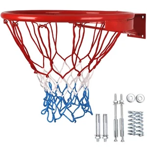 Pierścień wiszący Pierścień do koszykówki Kosz do koszykówki Koszykówka z pierścieniem Kosz Siatka 45 cm molti - Zdjęcie 1 z 4