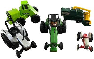 Vintage John Deere Tractor Tonka Matchbox Farm Construction Equipment Die Cast - Image 1 of 4