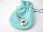 Tiffany & Co SELTENE Silber 18K Gold Picasso Wende Magic Circle Disc Halskette!